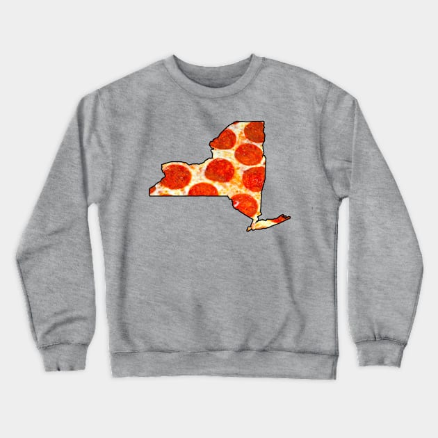 New York Pepperoni Pizza Crewneck Sweatshirt by fearcity